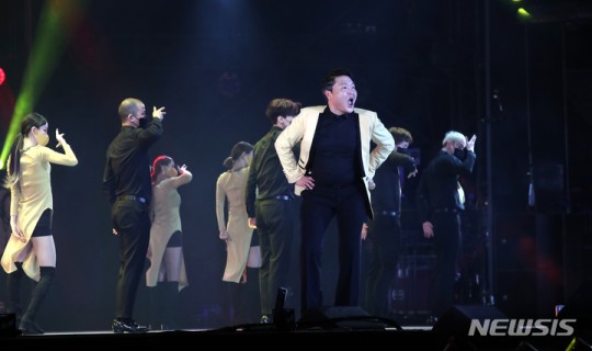 K-pop singer Psy