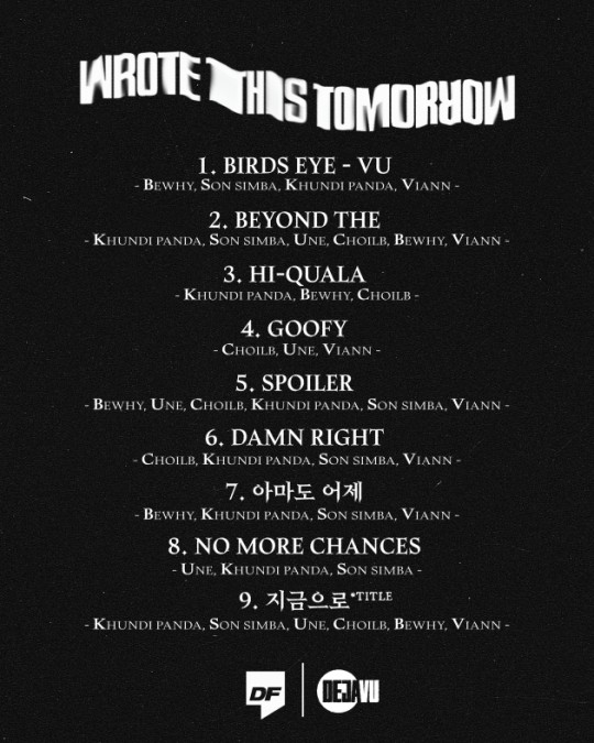 Rapper BewhY label, Dejavu Group compilation album