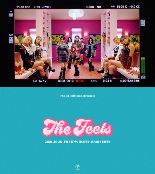 Twice Pre Released Some Parts Of Their First English Single The Feels Kpopida