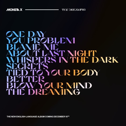 MONSTA X The Dreaming