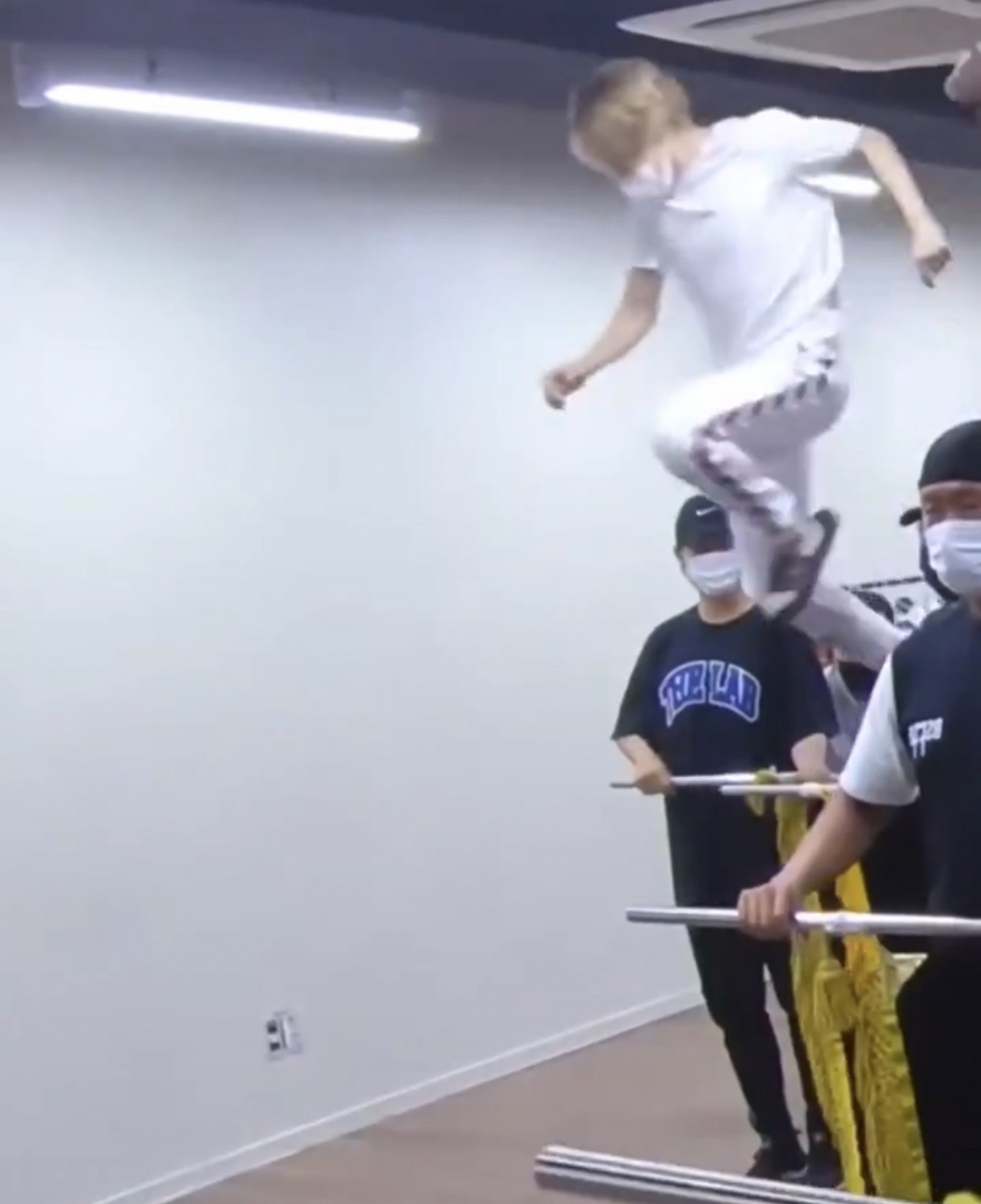 Slippers are just a girdle.. BTS Jimin 