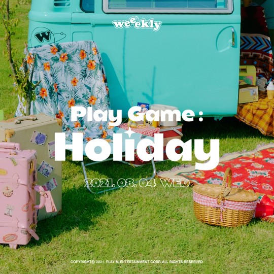 위클리, 8월 4일 'Play Game : Holiday' 컴백 확정[공식]