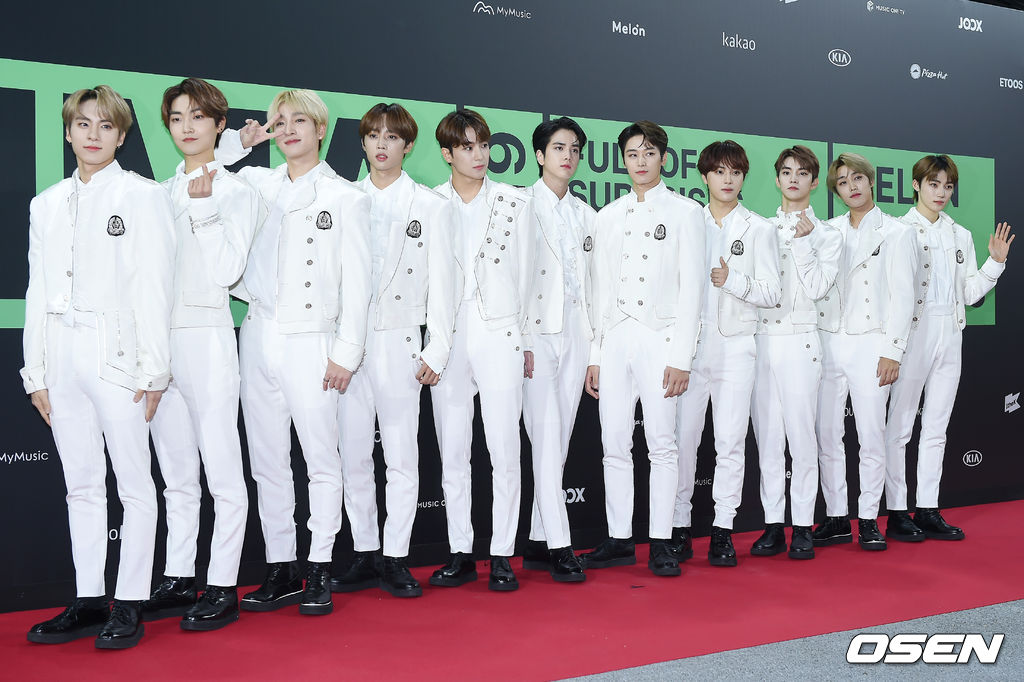 Imagini pentru THE BOYZ MELON MUSIC AWARDS 2019 RED CARPET