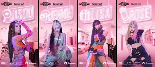 Poster BLACKPINKxPUBGMobile
