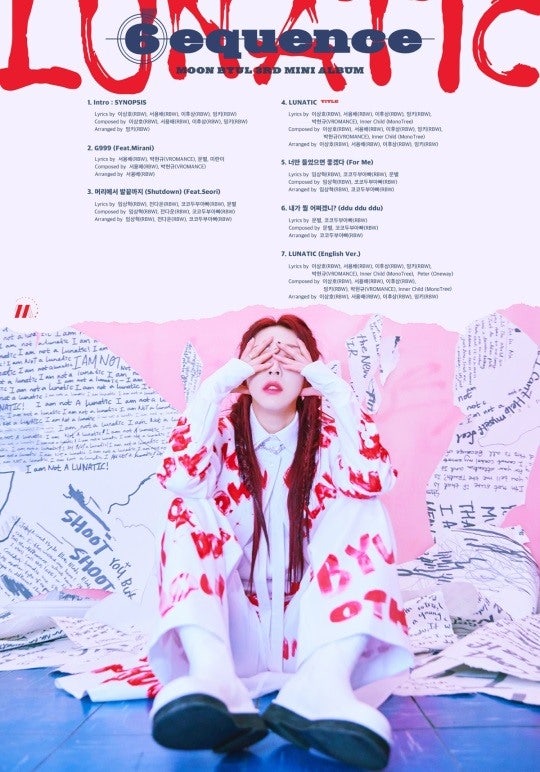 MAMAMOO Moonbyul tracklist