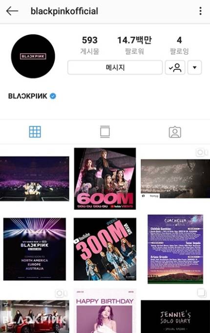 blackpink becomes instagram queens after becoming youtube queens all 4 members with over 10 million followers - instagram group followers