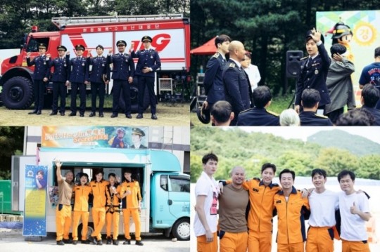 박해진과 '포레스트' 배우들, 소방청 대국민 화재안전수칙 캠페인 재능기부 | 인스티즈