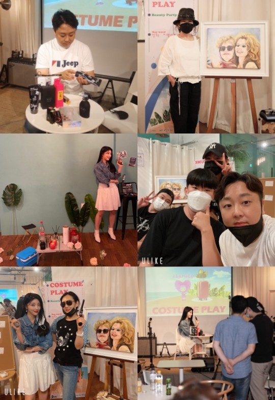 Purplebeck YeoWool at the 'Thelma and Louise' costume play event