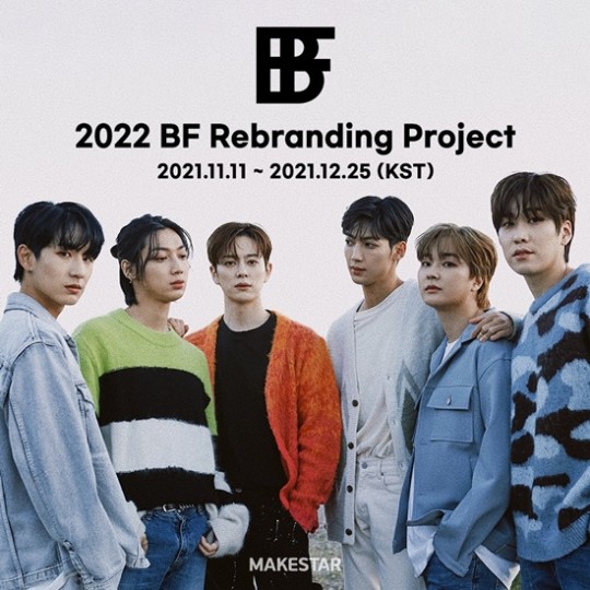 Kpop group BF