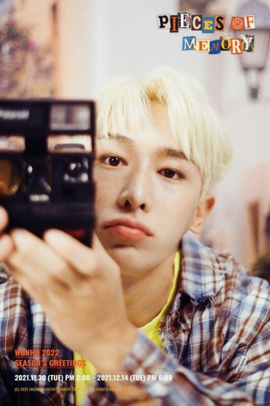 Kpop singer Wonho