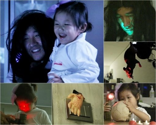 Uhm Tae Woong And Uhm Ji On Create Fun Haunted House On Superman Returns Tros Kids Space