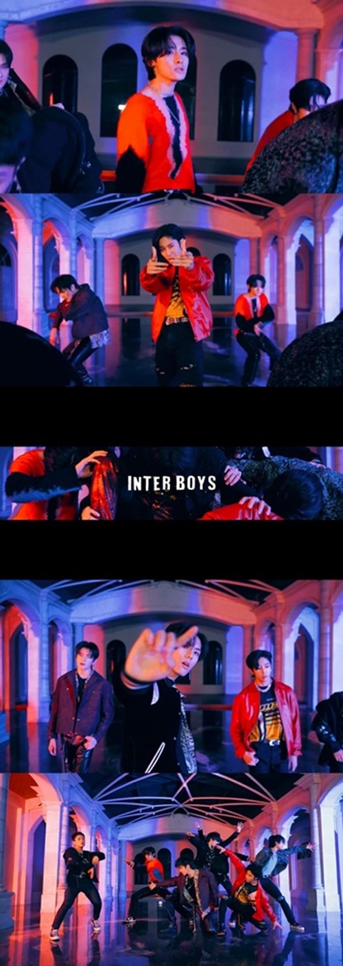 Interpark boy group Interboys cover video of SuperM's TIGER INSIDE