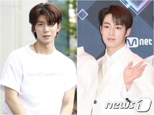 Kpop group SF9 Hwiyoung and Dawon