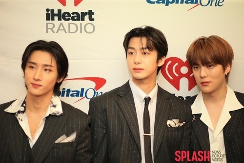 MONSTA X I.M, Hyungwon, and Minhyuk at the red carpet 