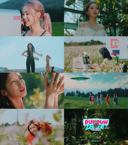 Oh My Girl in 'DUN DUN DANCE' MV