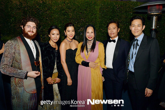 Lee Jung Jae and Im Se Ryung attend the LACMA Art + Film gala together