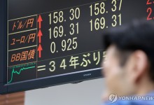 엔/달러 34년만에 160엔 돌파했다 4엔 급락…당국 개입 관측도(종합3보)