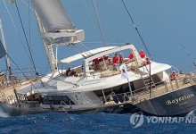 지중해 호화요트 침몰 원인은 용오름? 인재?