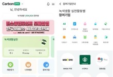 탄소중립포인트 전용 앱 '카본페이' 출시…가입·적립 쉬워져
