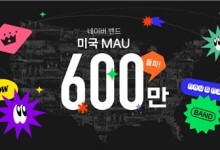 네이버 밴드, 美 월간 활성자 600만명 돌파