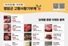 영암군, '고향사랑기부 1석 4조' 이벤트…세액 공제 혜택도