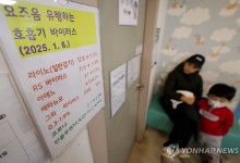 "환자 몰려 오전에 접수 마감"…역대급 독감에 병원마다 북새통