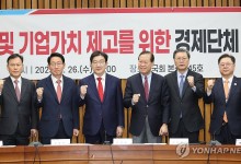 與 "野상법개정, 이재명 대선용 정치쇼…기업발목 비틀기 악법"