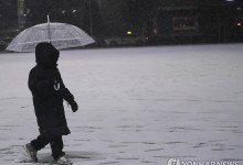 전국 흐리고 눈비…강원·경기·충북·경북북부 많은 눈