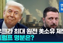[영상] 트럼프-젤렌스키 1시간 통화…美, 우크라 최대 원전 소유 제안