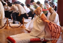 취임 천일, 108배 하며 "디지털과 AI" 외친 조계종 총무원장