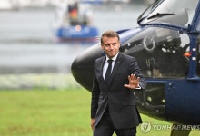 마크롱 "9월 유엔총회서 팔레스타인 국가 인정"…G7 중 처음