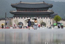 광복절 전국 곳곳 소나기…낮 최고기온 35도