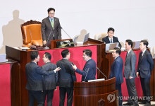 우의장 "정부조직법 수용이 대선 승복…국힘 필리버스터 아쉬워"