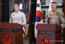美육군장관 "주한미군, 중국·북한 두 위협에 모두 대응해야"