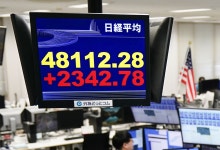 '아베노믹스' 다카이치 집권 전망에 日증시 4.8%↑·엔화 가치↓(종합)