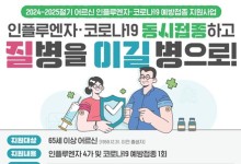 군산시, 인플루엔자·코로나19 예방접종…연령대별로 달리 시행
