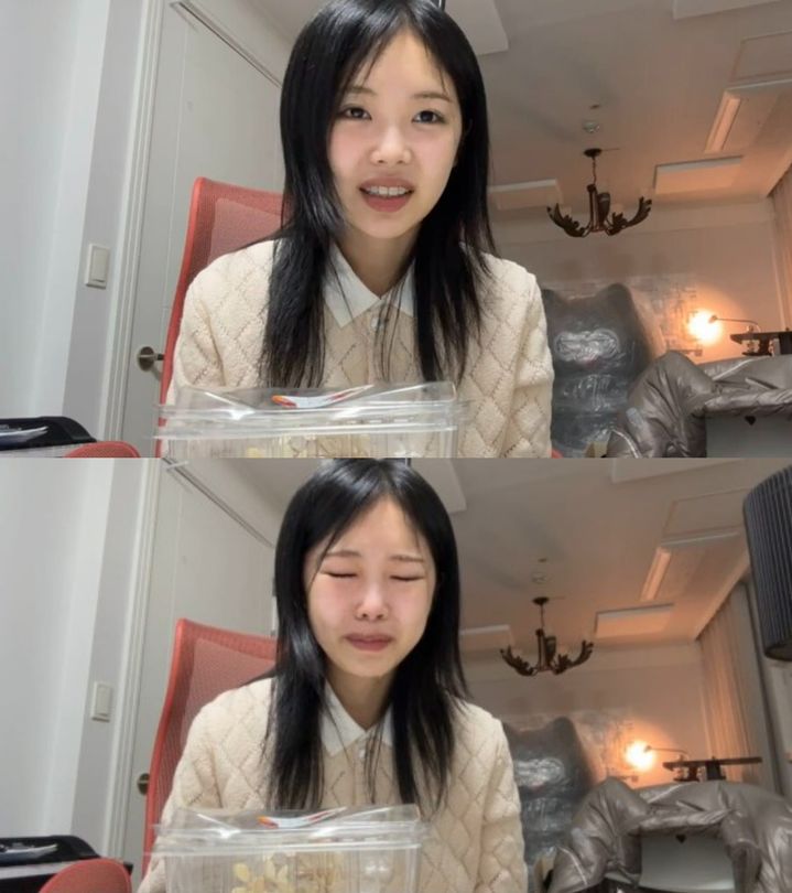 <b>미노이</b>, <b>새벽 라방</b> 중 돌연 눈물…"죄 저지른 상태" 고백까지