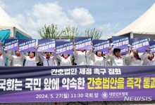 전공의 업무 떠안은 '전담 간호사'…"법보호도 없어 일해"