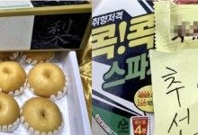 "기만질도 정도껏 해야" 배 1개, 컵라면 1개…중소기업 황당 추석 선물