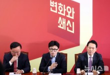 친윤·친한 최고위 충돌…"대통령 비판 금도 있어" "민심 반한 정치 파멸 불러"
