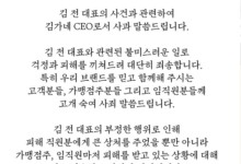 "또다시 불거진 오너리스크" 김가네 2세 새 CEO 김정현號 첫 과제는