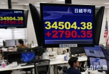日증시, 美상호관세 유예에 환호…닛케이지수 9.13%↑, 역대 두번쨰 상승폭