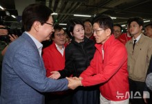 김문수 "90년생 비대위원장 김용태 에너지 받아 당 개혁·구태 청산"