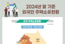 외국인 소유 주택 10만가구 넘었다…중국인 56% 가장 많아