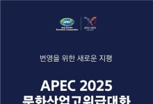 첫 APEC 문화산업고위급대화 개최…최휘영 장관 주재