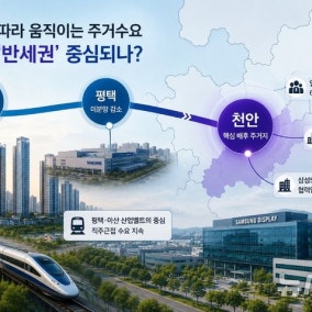 "삼성벨트 따라 돈 몰린다"…천안까지 번지는 '반세권'