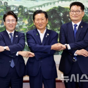 與 전당대회 예비경선 결과 발표…당대표 후보 5명→3명 압축