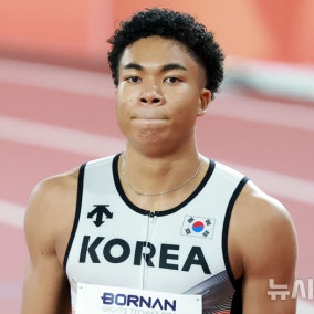 조엘진, 남자 100m 4위…44년 만의 韓 메달 실패