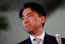 日자민당 총재 유력 후보 고이즈미 “한국 중요한 이웃… 관계 진전 희망”