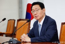 與김상훈 "영수회담 전 여야 대표 회담 먼저…금투세 폐지는 당론"